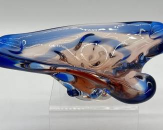Czech Mstisov/Moser art glass by Karel Zemek
