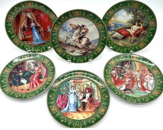 D'Arceau Limoges French Napoleon collector plates