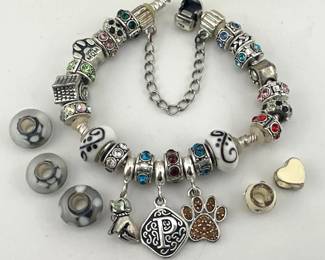 Pandora sterling charm bracelet