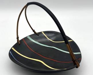 Ursula Fesca ceramic basket, ca. 1956