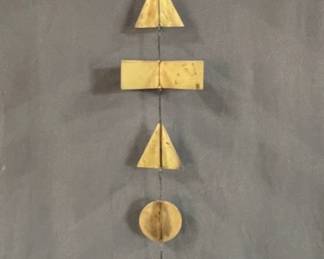 Modernist rain chain for outdoor use