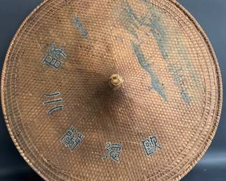 Large Asian conical hat