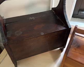 Vintage sewing box full