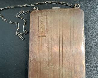 1920 solid Sterling silver dance purse