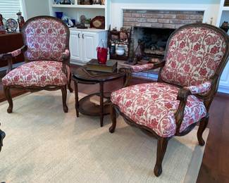 French Style Arm Chairs