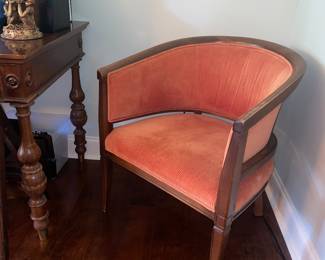 MCM Barrel Chair