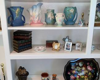 Hull, Roseville, Bird Figurines, etc