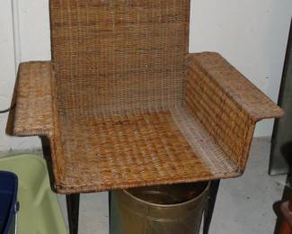 MCM Wicker Chair