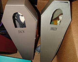 Nightmare Before Christmas Toys prior to the movie - Jack, Sally