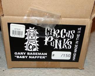 Circus Punks Gary Baseman Baby Napper Signed and numbered