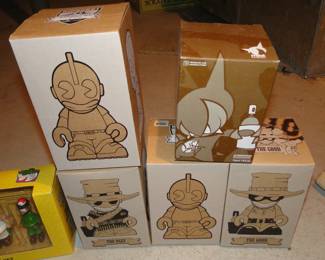 KidRobot Toys Huck Gee the Ugly, El Robo the Good and more