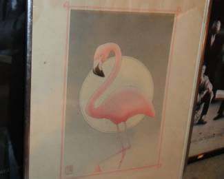 Flamingo art
