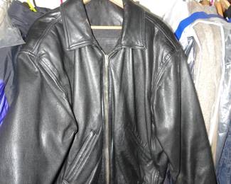 Coach motorcycle leather jacket M
