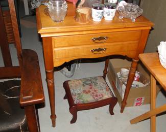 Sewing Machine, Ottoman and more