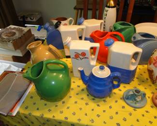 Vintage Pitcher collection Fiesta and more