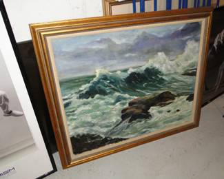 Waves oil by E. F. Russell