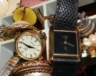 Gucci and Cartier Watch