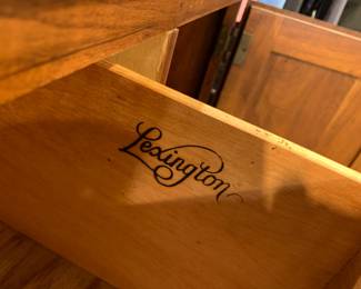#43 Lexington 5 drawer Chest of Drawers w/1 door - 36x19x54 $125.00