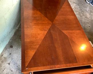 #73 Wood Coffee table w/2 drawer - 44x29x20 $45.00