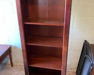 #72 Laminate 3 shelf Bookcase - 24x14x60 $75.00