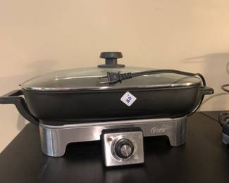#118 Oyster Electric Skillet $20.00