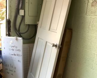 #75 Solid Wood Door - 30x79 $35.00