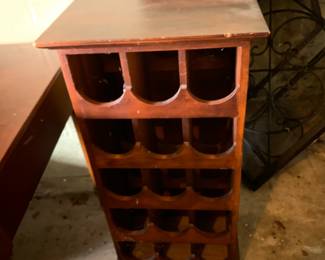 #68 Wood 15 Wind Rack - 15x12x31 $30.00