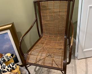 #32 Metal/Bamboo Odd Chair $100.00