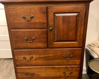 #43 Lexington 5 drawer Chest of Drawers w/1 door - 36x19x54 $125.00