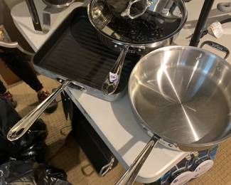 #117 All-Clad 4 piece Set $50.00