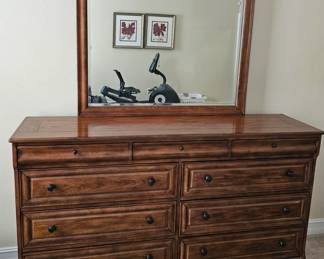 Dresser and Mirror