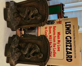 Rodin the Thinker Bookends