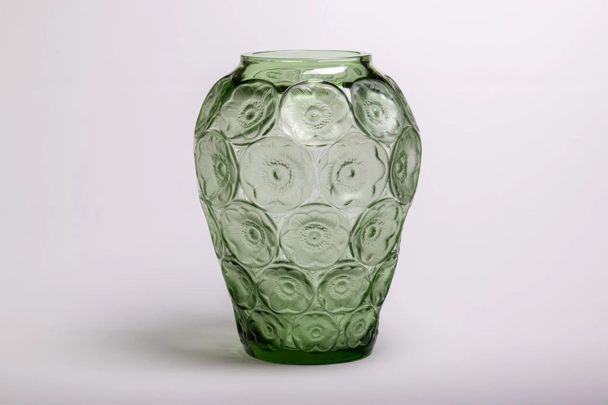Bid item Lalique "Anomene" large vase