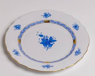 Herend Blue ribbon dining set