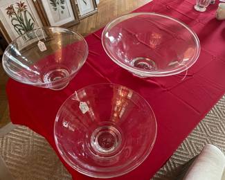 Simon Pearce large bowls
