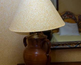 Stoneware lamp