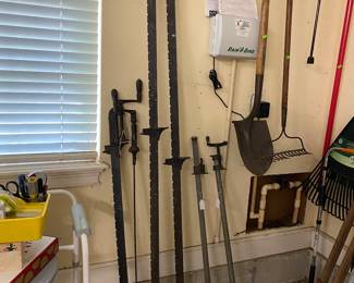 Vintage clamps. Very old and very nice