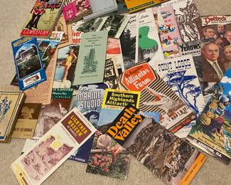 More tourists pamphlets