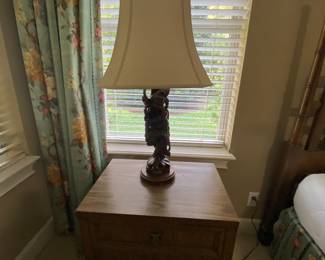 Dixie Brand wood nightstand