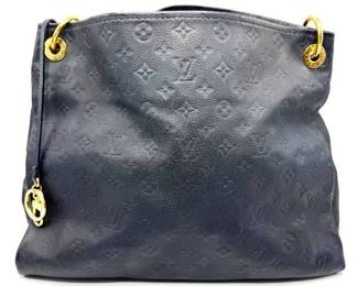 Louis Vuitton Empreinte Artsy MM in Navy Blue Monogram Leather; Pre-Owned
