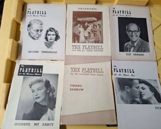 Broadway Playbills