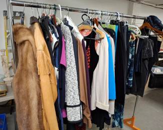 New and lightly used Men's, women's, and children's clothing.