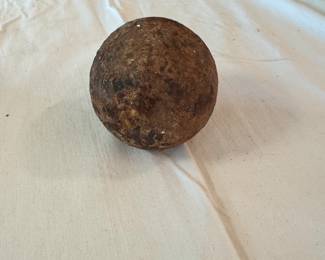 Civil war cannon ball