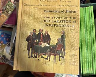 Declaration Book with Upside Down Contents