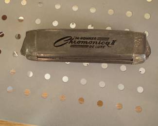 Chromonica II Deluxe Harmonica Vintage Heavy Duty