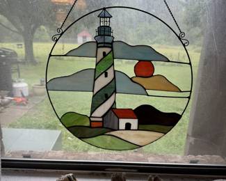 Lighthouse large suncatcher