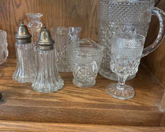 Glassware all types and sizes - very affordable and functional