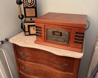 Pay Phone Bank and Crossley Turntable