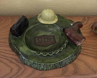 Ceramic big ashtray MCM