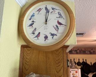 Bird Call Clock